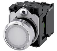 Siemens BOUTON-POUSSOIR LUMINEUX, BLANC