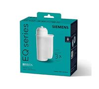 Siemens BRITA Intenza TZ70033A Lot de 3 filtres à eau réduisant la teneur en calcaire de l'eau, compatibles avec les machines à café de la série EQ et les machines à café encastrées