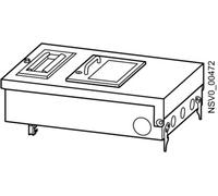Siemens BVP:203163 Boîte de sortie de Siemens 125A 1x 3 broches ID2000 BD2-AK3X Coffret de dérivation gris clair 3 pôles 70 mm²
