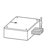 Siemens BVP:262003 BD2C-400-EE Boîtier d'alimentation cuivre gris clair 5 pôles 240 mm² 400 A 690 V/AC 1 pc(s)