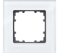 Siemens Cadre simple Delta verre satiné 5TG1201 (5TG1201)