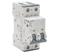 Siemens Disjoncteur bipolaire 5SY6220-7 – 20 A Courbe C pour parafoudre 230/400 V