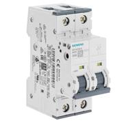 SIEMENS - Disjoncteur Bipolaire 20 A Courbe D - Pour Climatisation