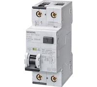 Siemens Disjoncteur différentiel/disjoncteur de ligne 2 pôles 10 A 230 V 5SU1354-7KK10 (5SU1354-7KK10)