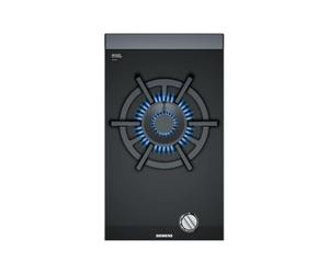 SIEMENS Domino gaz ER3A6AB70 Wok gaz, verre vitrocéramique, 6100 Watt