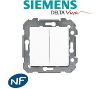 Siemens - double va et vient blanc delta viva blanc G