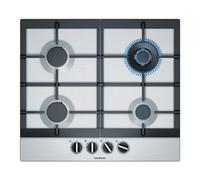 Siemens iQ500 EC6A5HB90D - Table de cuisson au gaz - 4 plaques de cuisson - Niche - largeur : 56 cm - profondeur : 48 cm - acier inoxydable - avec garnitures en acier inoxydable - acier...