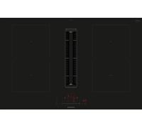 Siemens ED811HQ26E iQ500 - Plaque de cuisson intelligente à induction, avec hotte aspirante, 80 cm de large, sans cadre, autosuffisante, touchSlider, induction combinée pour grande surface de cuisson,