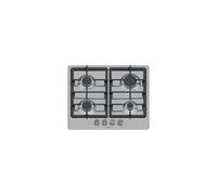 Siemens EG6B5PK90 plaque Noir, Acier inoxydable Intégré 60 cm Gaz 4 zone(s)