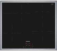 Siemens EH645BFB6E Stiftung Warentest Testsieger*, iQ300, plaque de cuisson à induction, 60 cm, noir, avec cadre, TouchControl, powerBoost, minuterie, sécurité enfant