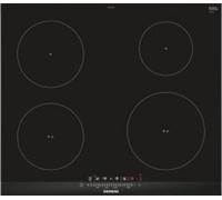Siemens EH675FEC1E, Noir, Encastrable, Table de cuisson à induction à zones, Verre céramique, 4 zone(s), 4 zone(s)