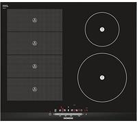 Siemens EH675FN27E Plaque de cuisson électrique, 60,2 cm, commande touchSlider (mono), écran de fonction numérique, noire
