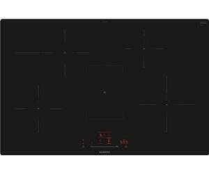 Siemens EH801HFB1E iQ300 Plaque à induction intelligente 80 cm Noir affleurant TouchSlider Système d'aspiration automatique - l'interaction parfaite entre la plaque de cuisson et la hotte aspirante