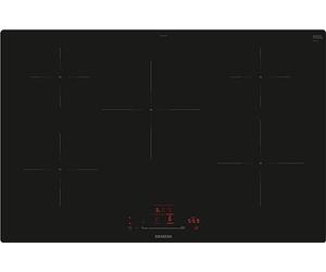 Siemens EH801HVB1E iQ100 Plaque à induction intelligente 80 cm noire affleurante TouchSlider Système d'aspiration intelligent - l'interaction parfaite entre la plaque de cuisson et la hotte aspirante