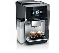 SIEMENS Electroménager machine à café automatique connectée EQ. 700, Display iSelect, coffeeWorld, bac à lait intégré, Home Connect, noir/inox, TQ707R03 intégral