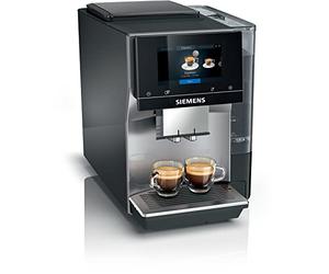 SIEMENS Electroménager machine à café automatique connectée, EQ. 700, Display iSelect, coffeeWorld, cappuccinatore flexible, Home Connect, brume matinale, TP705R01 Classic, Noir