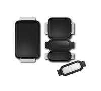 Batterie de cuisine 4 pièces FlexInduction 17007158 noir argent