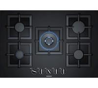 Siemens EP7A6QB20 Table de cuisson noir Intégré gaz 5 brûleurs