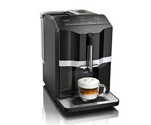 SIEMENS EQ.300 TI351209RW - Machine à café tout automatique - Permet de préparer deux tasses simultanément - iAroma System - Couleur : Noir