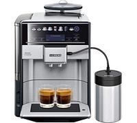 Machine à expresso Siemens EQ.6 plus - Broyeur intégré - 19 bar - Noir, Acier inoxydable