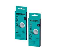 Siemens EQ.series TZ80001A Lot de 2 tablettes de nettoyage pour un arôme optimal 22 g