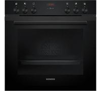 Siemens EQ322IAAB, iQ300 Kit de cuisinière encastrable composé de cuisinière HE213ABB4, 60 x 60 cm, air chaud 3D pour une chaleur uniforme, écran LCD et plaque à induction, zone de cuisson à