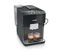 SIEMENS EQ500 classic TP511E19 Machine à café automatique, contrôle par application, nombreuses spécialités de café, réservoir à lait, fonction double tasse, nettoyage à la vapeur, 1500 W, noir/laqué