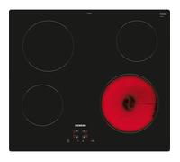 SIEMENS ET61RBEB8E IQ10 Table de cuisson vitrocéramique 60 Cm, Noir, Sans Cadre