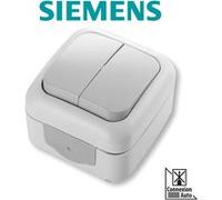Siemens - Étanche Double Va et vient gris Gris G