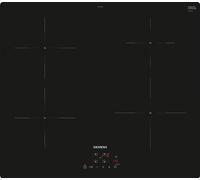 Siemens EU611BEB6E iQ100 Plaque à induction 60 cm noire sans cadre TouchControl PowerBoost Power Induction pour une cuisson plus rapide, plus propre et plus sûre