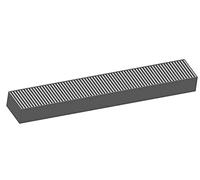 Filtre à charbon actif cleanair (63 x 11 x 7,5 cm) pour hotte siemens - bosch - neff - h908631 G