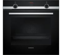 Siemens iQ300 HB554AER3F four 71 L 3600 W Noir, Acier inoxydable