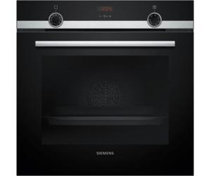 Siemens - Four Encastrable Hb554aer3f - Chaleur Pulsée - Ecoclean - Porte Froide - Rails Télescopiques - Iq300