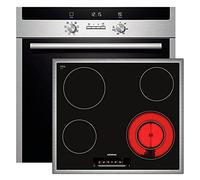 Siemens Four encastré + Verre De Cuisson En Céramique et645nf17 + tiroir, EEK : A