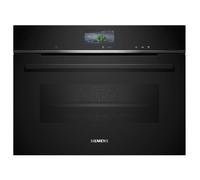 Siemens - Four intégrable combi vapeur 47l 60cm hydrolyse noir CS736G1B1