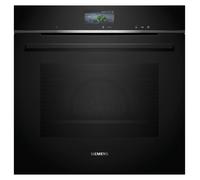 Siemens iQ700 HR776G3B1 four 71 L Noir, Acier inoxydable
