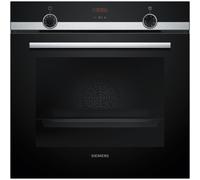 Siemens iQ300 HB554AER3F four 71 L 3600 W Noir, Acier inoxydable