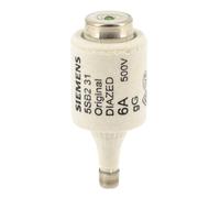 Siemens - fusible diazed-500 V GL/GL 6 A dII/e27