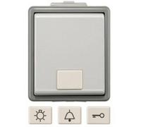 Siemens Gamme dinterrupteurs Bouton-poussoir Delta gris 5TD4701 1 pc(s)