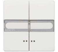 Siemens Gamme d'interrupteurs Cache Delta blanc 5TG7157 1 pc(s)