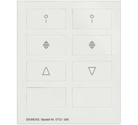 Siemens Gamme d'interrupteurs Champ d'inscription DELTA style 5TG1306 1 pc(s)