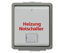 Siemens Gamme d'interrupteurs Interrupteur pour stores Delta gris 5TA4742 1 pc(s)