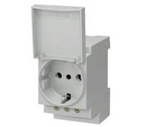 Siemens Gamme d'interrupteurs Prise de courant Delta gris 5TE6802 1 pc(s)