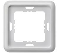 Siemens Gamme d'interrupteurs simple Cadre Delta argent 5TG1771 1 pc(s)