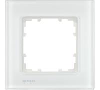 Siemens Gamme dinterrupteurs simple Cadre Delta blanc 5TG12011 1 pc(s)