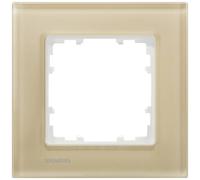 Siemens Gamme d'interrupteurs simple Cadre Delta noir 5TG12014 1 pc(s)