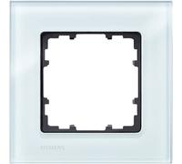 Siemens Gamme dinterrupteurs simple Cadre Delta verre 5TG12010 1 pc(s)