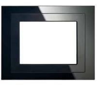 Siemens Gamme dinterrupteurs simple Cadre noir 5WG15888AB14 1 pc(s)