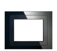 Siemens Gamme d'interrupteurs simple Cadre noir 5WG15888AB14 1 pc(s)