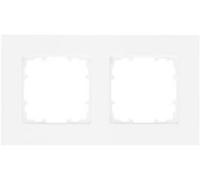 Siemens Gamme dinterrupteurs x2 Cadre Delta blanc 5TG11120 1 pc(s)